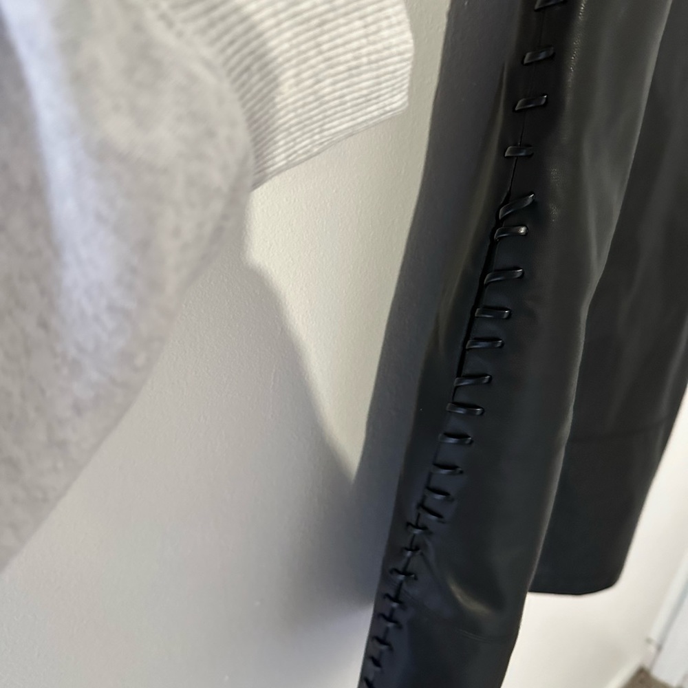 Free People Mini Leather Dress - Picture 4 of 7